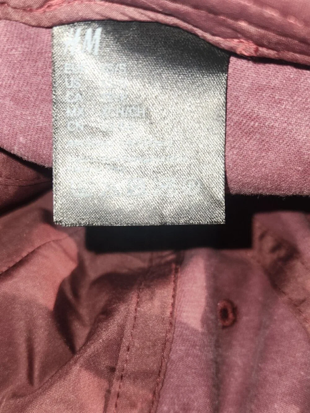 H&M Mauve/Pink 'Beverly Hills 1995' Baseball Cap